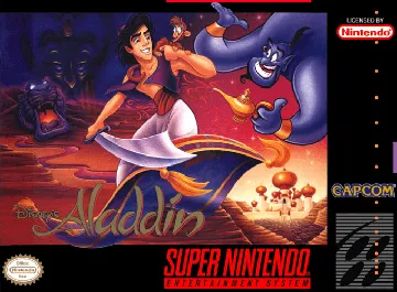 Aladdin (USA) (Beta) box cover front